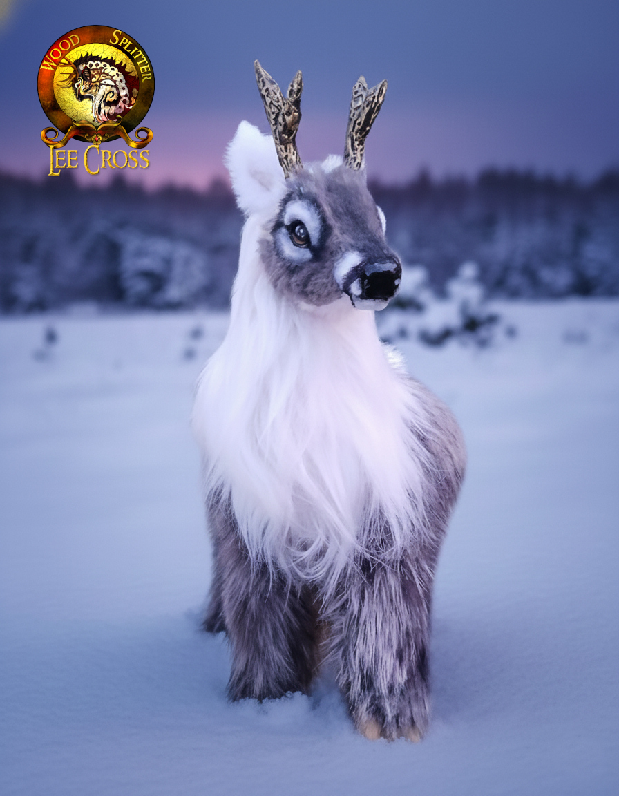 Meet “Donner” the Reindeer! – Wood Splitter Lee Cross Originals™